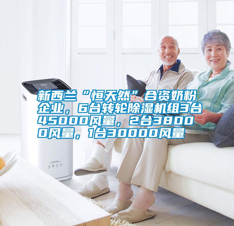 新西蘭“恒天然”合資奶粉企業，6臺轉輪除濕機組3臺45000風量，2臺38000風量，1臺30000風量