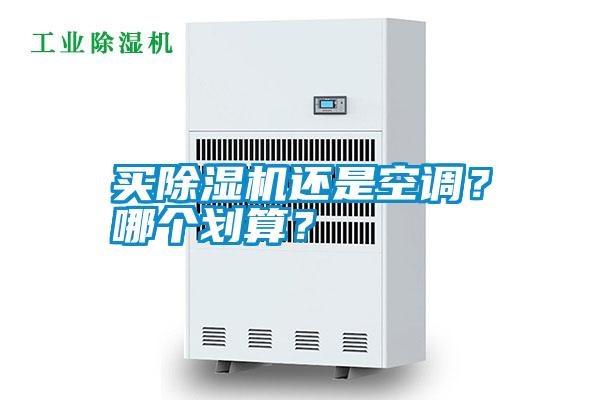 買除濕機還是空調？哪個劃算？