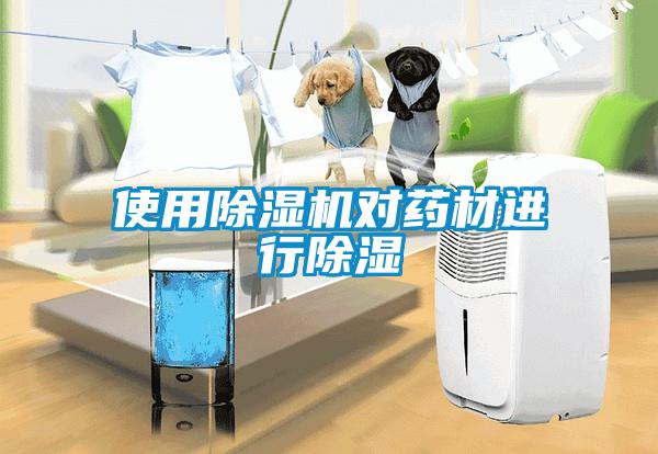 使用除濕機(jī)對藥材進(jìn)行除濕