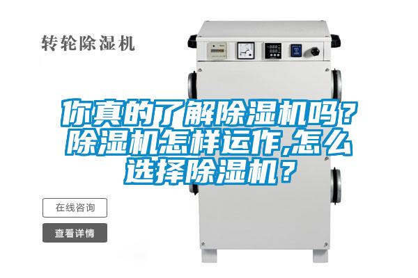 你真的了解除濕機(jī)嗎？除濕機(jī)怎樣運(yùn)作,怎么選擇除濕機(jī)？