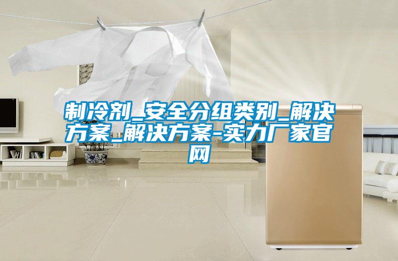 制冷劑_安全分組類別_解決方案_解決方案-實力廠家官網(wǎng)