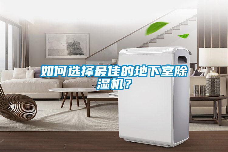 如何選擇最佳的地下室除濕機？