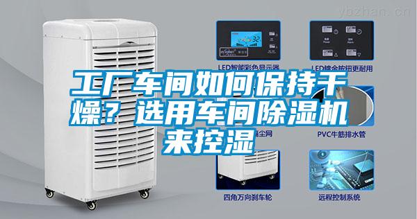工廠車間如何保持干燥？選用車間除濕機(jī)來控濕