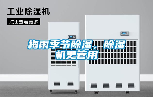 梅雨季節除濕，除濕機更管用
