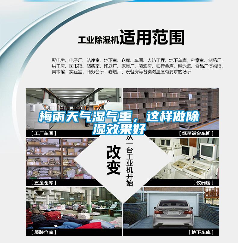 梅雨天氣濕氣重，這樣做除濕效果好