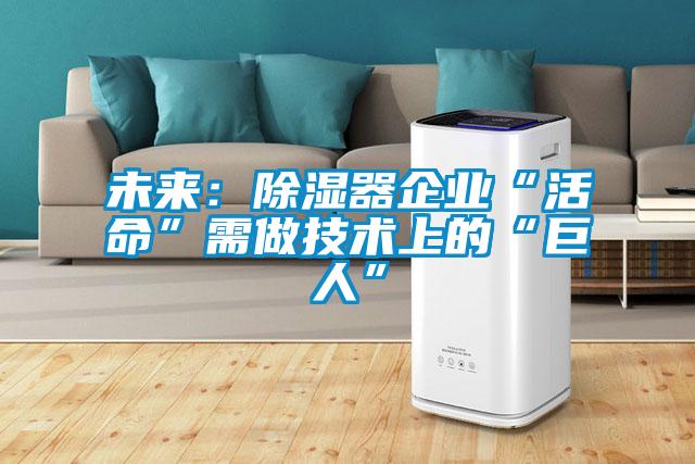 未來(lái)：除濕器企業(yè)“活命”需做技術(shù)上的“巨人”