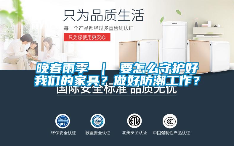晚春雨季 ｜ 要怎么守護好我們的家具？做好防潮工作？