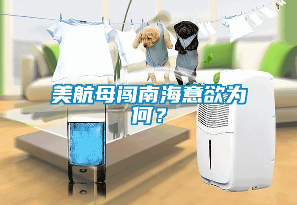 美航母闖南海意欲為何？