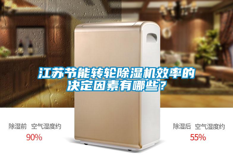 江蘇節(jié)能轉(zhuǎn)輪除濕機(jī)效率的決定因素有哪些？