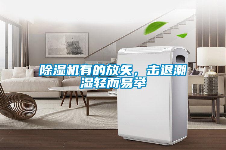 除濕機有的放矢，擊退潮濕輕而易舉