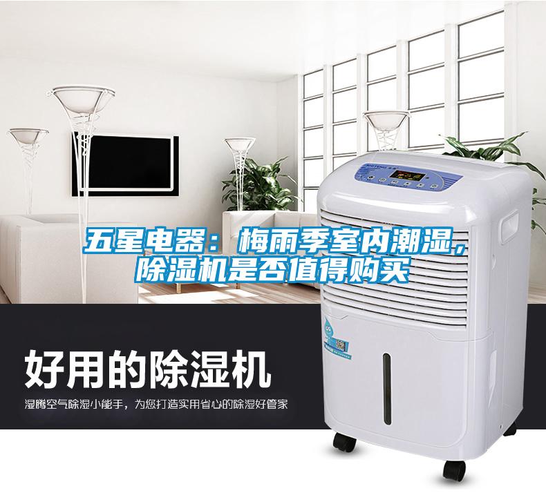 五星電器：梅雨季室內(nèi)潮濕，除濕機是否值得購買