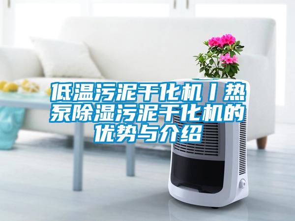 低溫污泥干化機(jī)丨熱泵除濕污泥干化機(jī)的優(yōu)勢(shì)與介紹