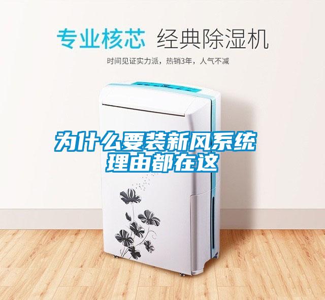 為什么要裝新風系統 理由都在這