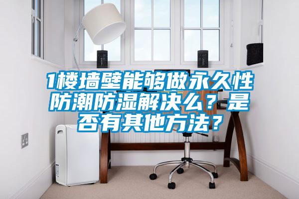 1樓墻壁能夠做永久性防潮防濕解決么？是否有其他方法？