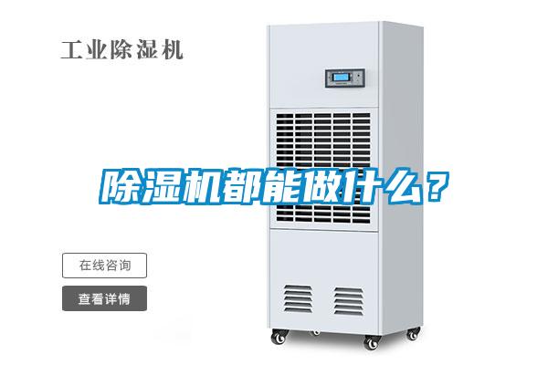除濕機(jī)都能做什么？