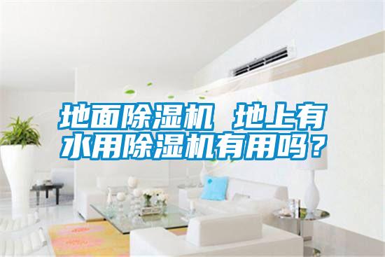 地面除濕機 地上有水用除濕機有用嗎？