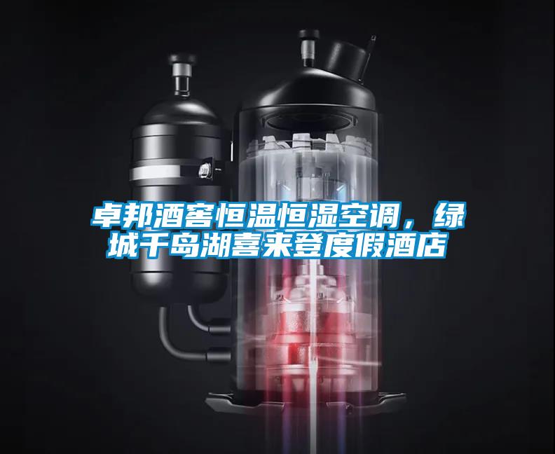 卓邦酒窖恒溫恒濕空調，綠城千島湖喜來登度假酒店