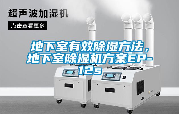 地下室有效除濕方法，地下室除濕機方案EP-12s