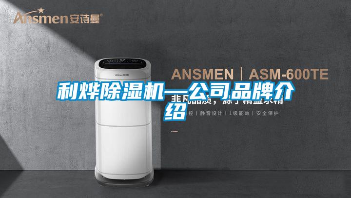 利燁除濕機(jī)—公司品牌介紹