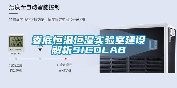 婁底恒溫恒濕實驗室建設(shè)解析SICOLAB