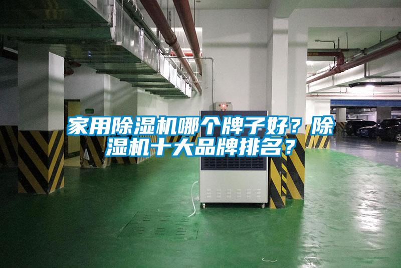 家用除濕機哪個牌子好？除濕機十大品牌排名？