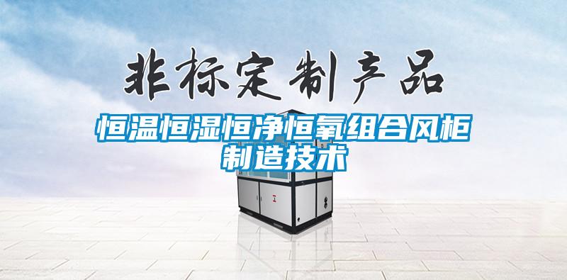恒溫恒濕恒凈恒氧組合風(fēng)柜制造技術(shù)