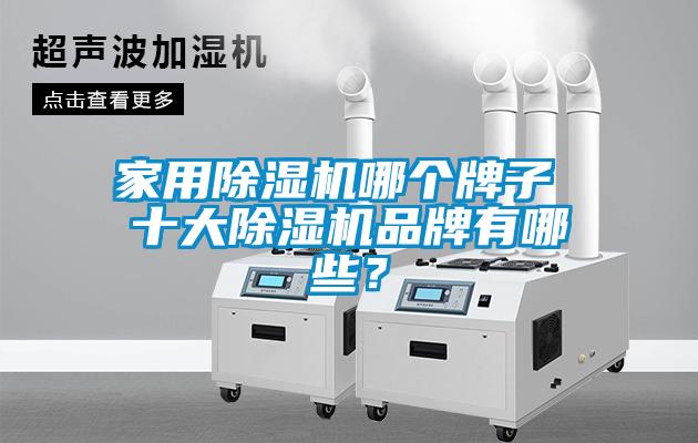 家用除濕機(jī)哪個(gè)牌子 十大除濕機(jī)品牌有哪些？