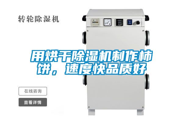 用烘干除濕機(jī)制作柿餅，速度快品質(zhì)好
