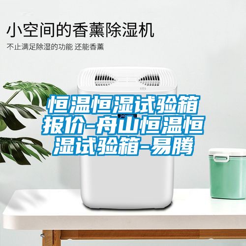 恒溫恒濕試驗(yàn)箱報價-舟山恒溫恒濕試驗(yàn)箱-易騰
