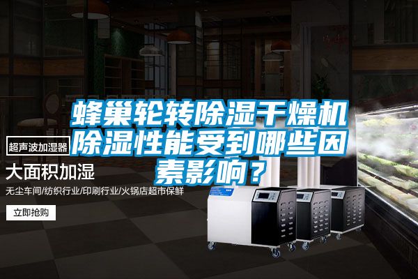 蜂巢輪轉除濕干燥機除濕性能受到哪些因素影響？
