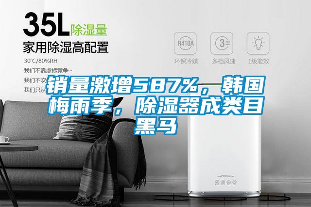 銷量激增587%，韓國梅雨季，除濕器成類目黑馬