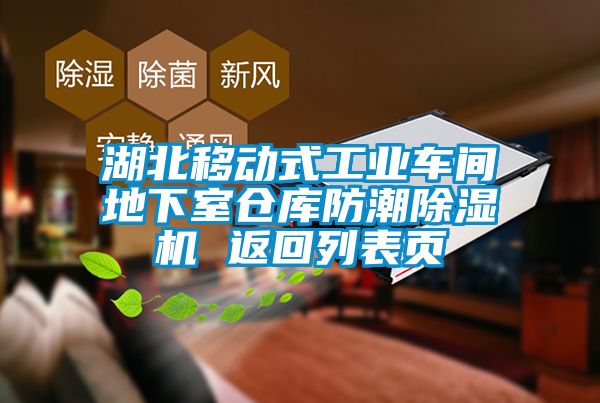 湖北移動式工業車間地下室倉庫防潮除濕機 返回列表頁