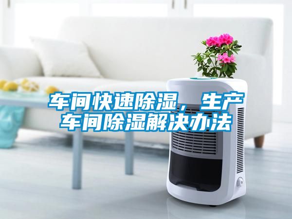 車間快速除濕，生產車間除濕解決辦法
