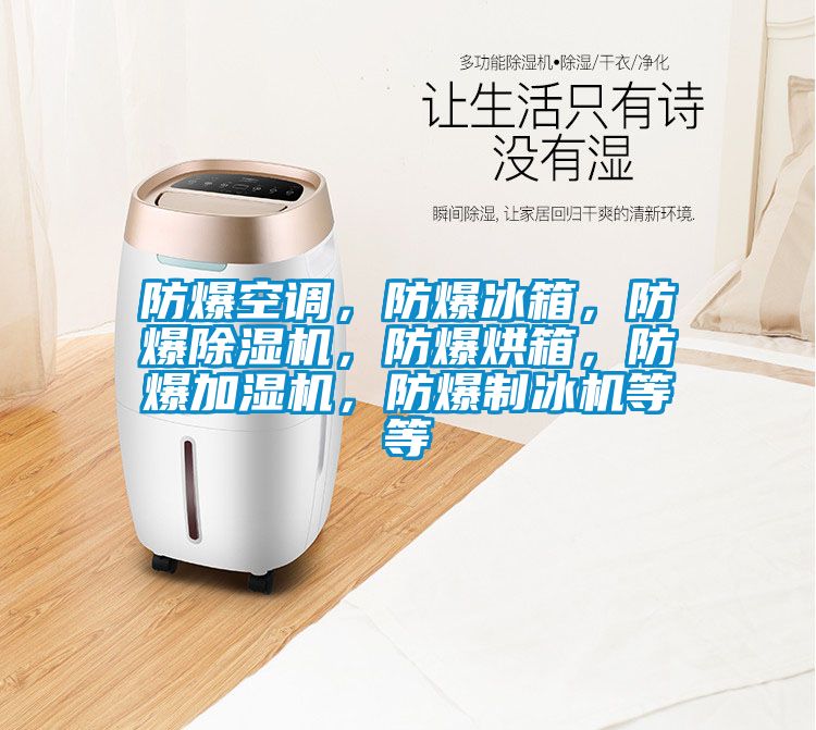 防爆空調，防爆冰箱，防爆除濕機，防爆烘箱，防爆加濕機，防爆制冰機等等