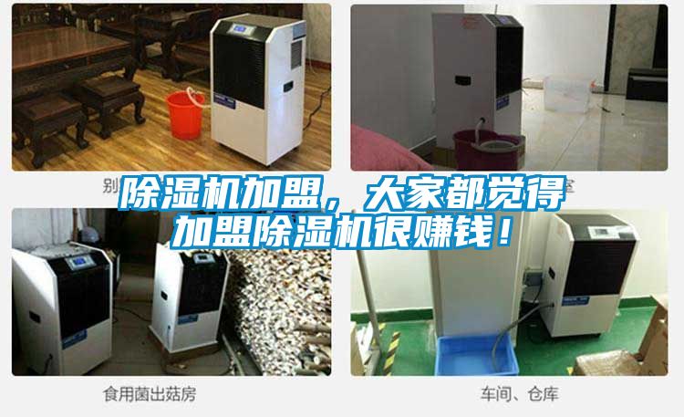 除濕機加盟，大家都覺得加盟除濕機很賺錢！