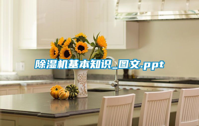 除濕機(jī)基本知識_圖文.ppt