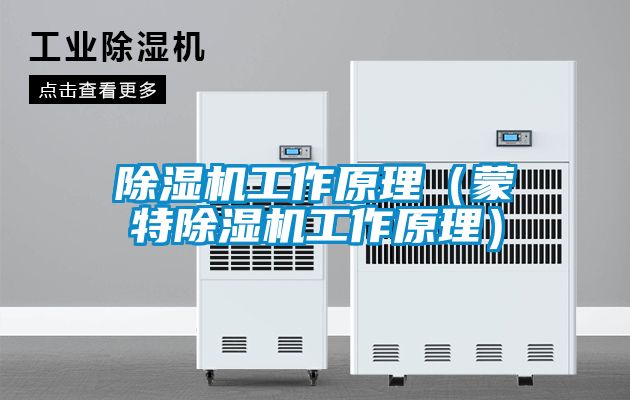 除濕機(jī)工作原理（蒙特除濕機(jī)工作原理）
