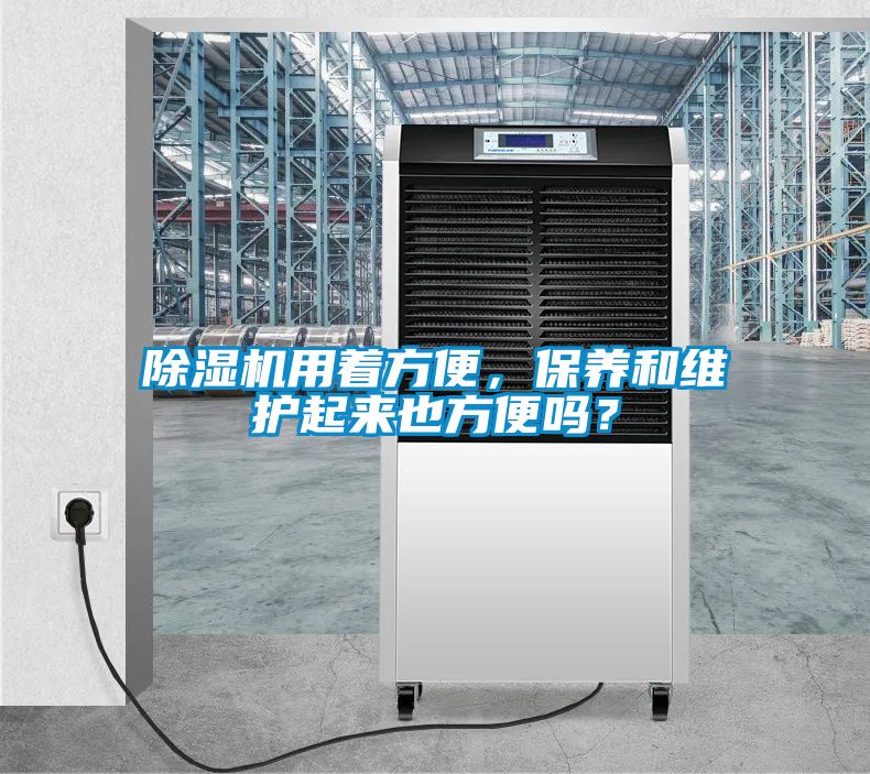 除濕機用著方便，保養和維護起來也方便嗎？
