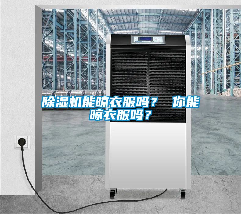 除濕機能晾衣服嗎？ 你能晾衣服嗎？