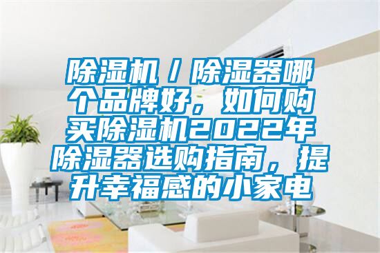 除濕機(jī)／除濕器哪個(gè)品牌好，如何購(gòu)買(mǎi)除濕機(jī)2022年除濕器選購(gòu)指南，提升幸福感的小家電
