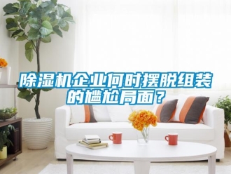 常見問題除濕機企業何時擺脫組裝的尷尬局面？