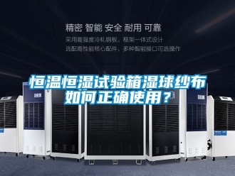 知識百科恒溫恒濕試驗箱濕球紗布如何正確使用？