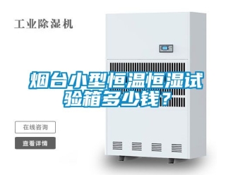 知識(shí)百科煙臺(tái)小型恒溫恒濕試驗(yàn)箱多少錢(qián)？