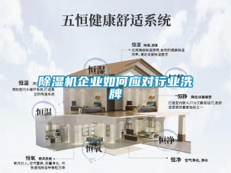 常見問題除濕機企業如何應對行業洗牌