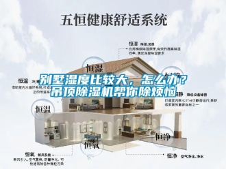 常見問題別墅濕度比較大，怎么辦？吊頂除濕機幫你除煩惱