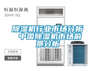 行業(yè)新聞除濕機行業(yè)市場分析 中國除濕機市場前景分析