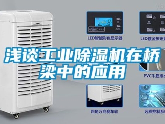 常見問題淺談工業除濕機在橋梁中的應用