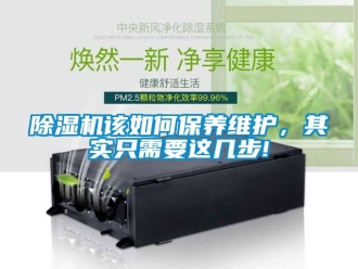 行業(yè)新聞除濕機(jī)該如何保養(yǎng)維護(hù)，其實(shí)只需要這幾步!