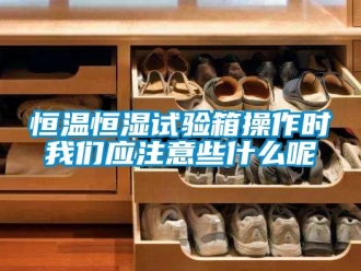 知識百科恒溫恒濕試驗箱操作時我們應注意些什么呢