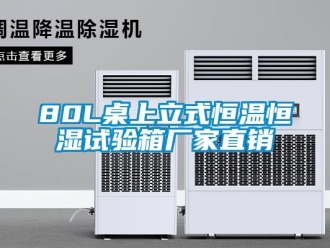常見問題80L桌上立式恒溫恒濕試驗箱廠家直銷